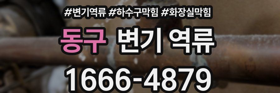 동구 변기 역류