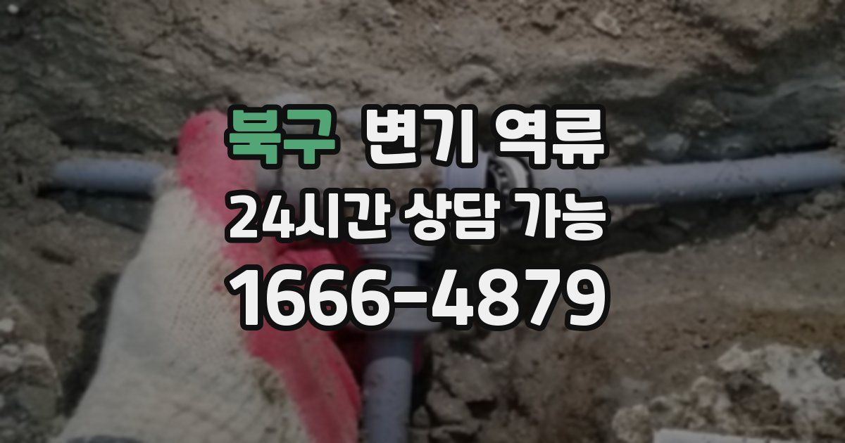 북구 변기 역류