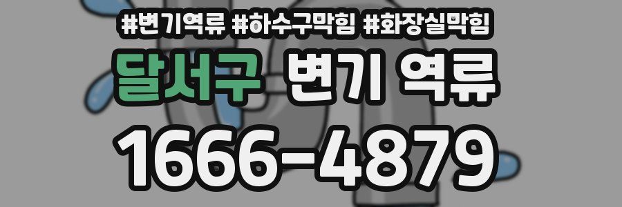 달서구 변기 역류