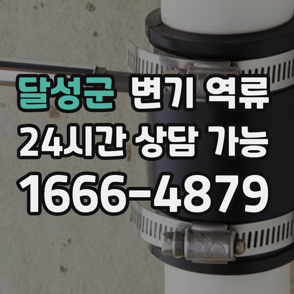 달성군 변기 역류