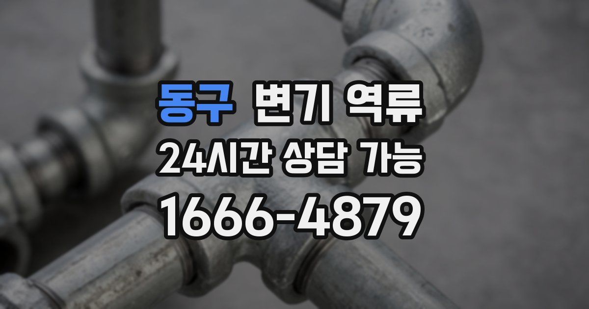 동구 변기 역류