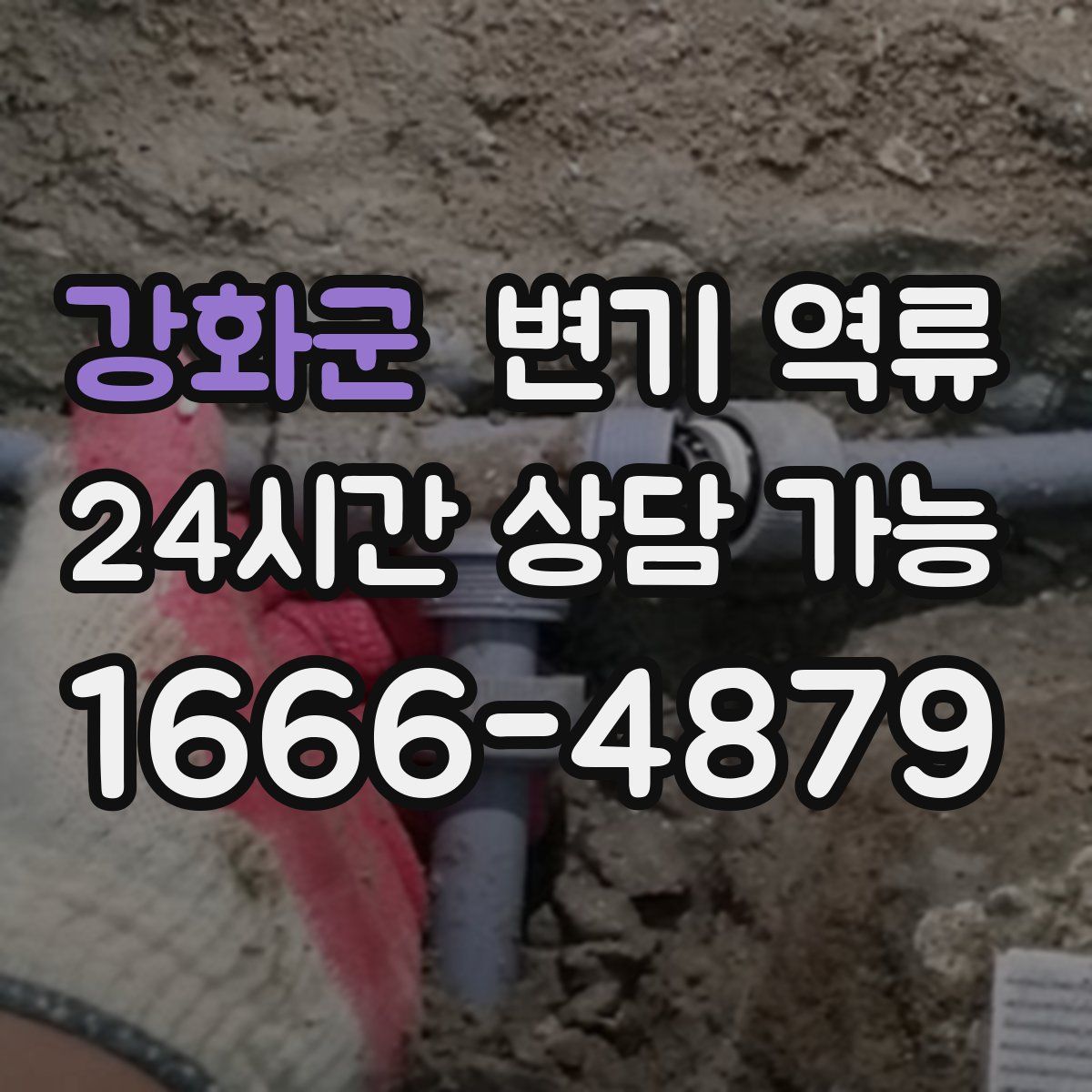 강화군 변기 역류