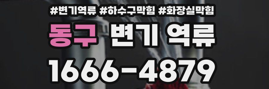 동구 변기 역류