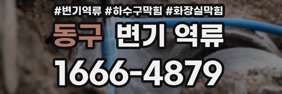 동구 변기 역류