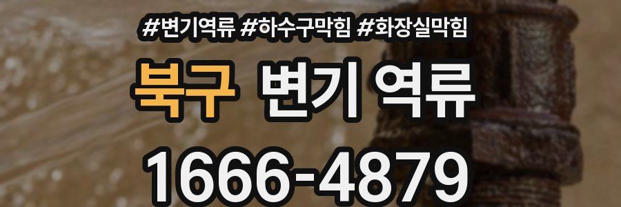 북구 변기 역류