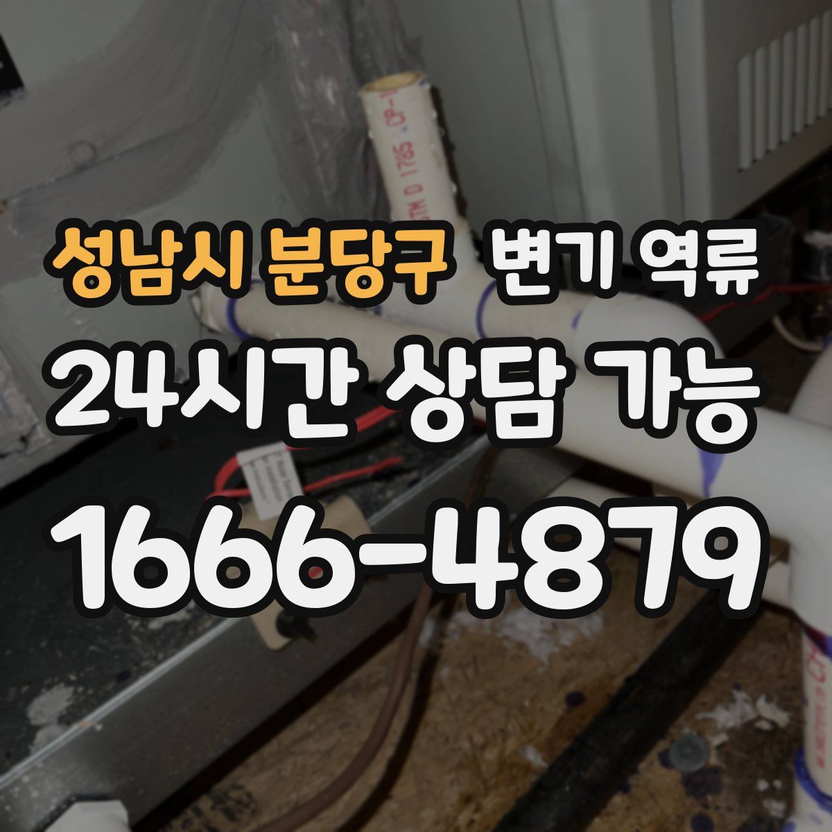 성남시 분당구 변기 역류