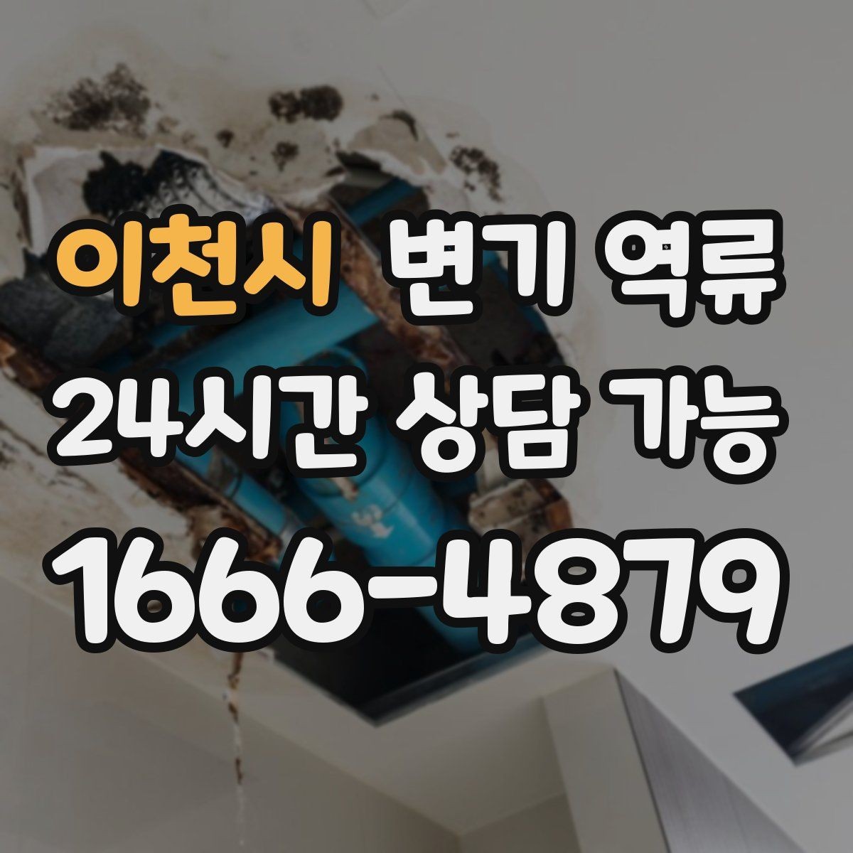 이천시 변기 역류 음식물·기름이 원인일 때 나타나는 특징