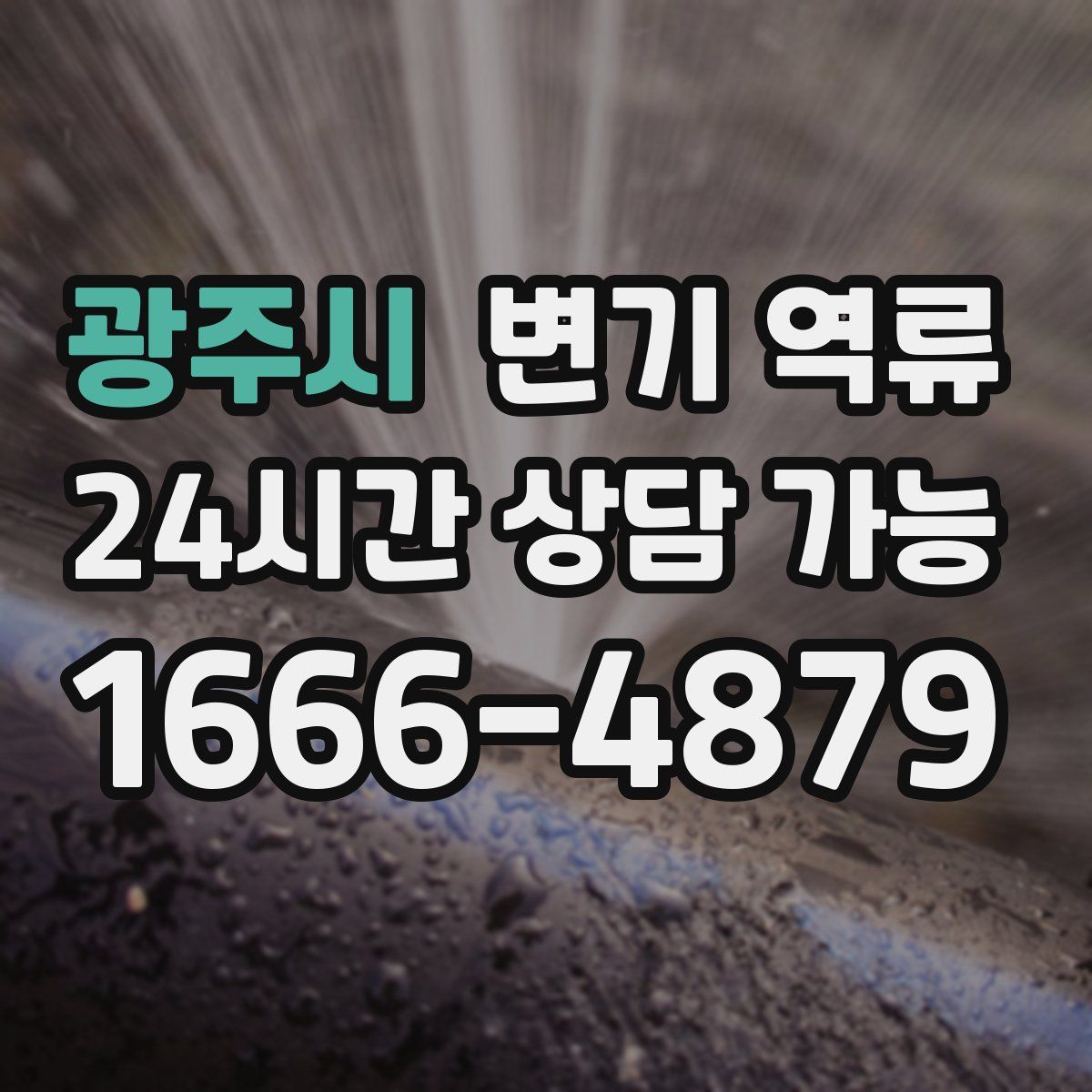 광주시 변기 역류