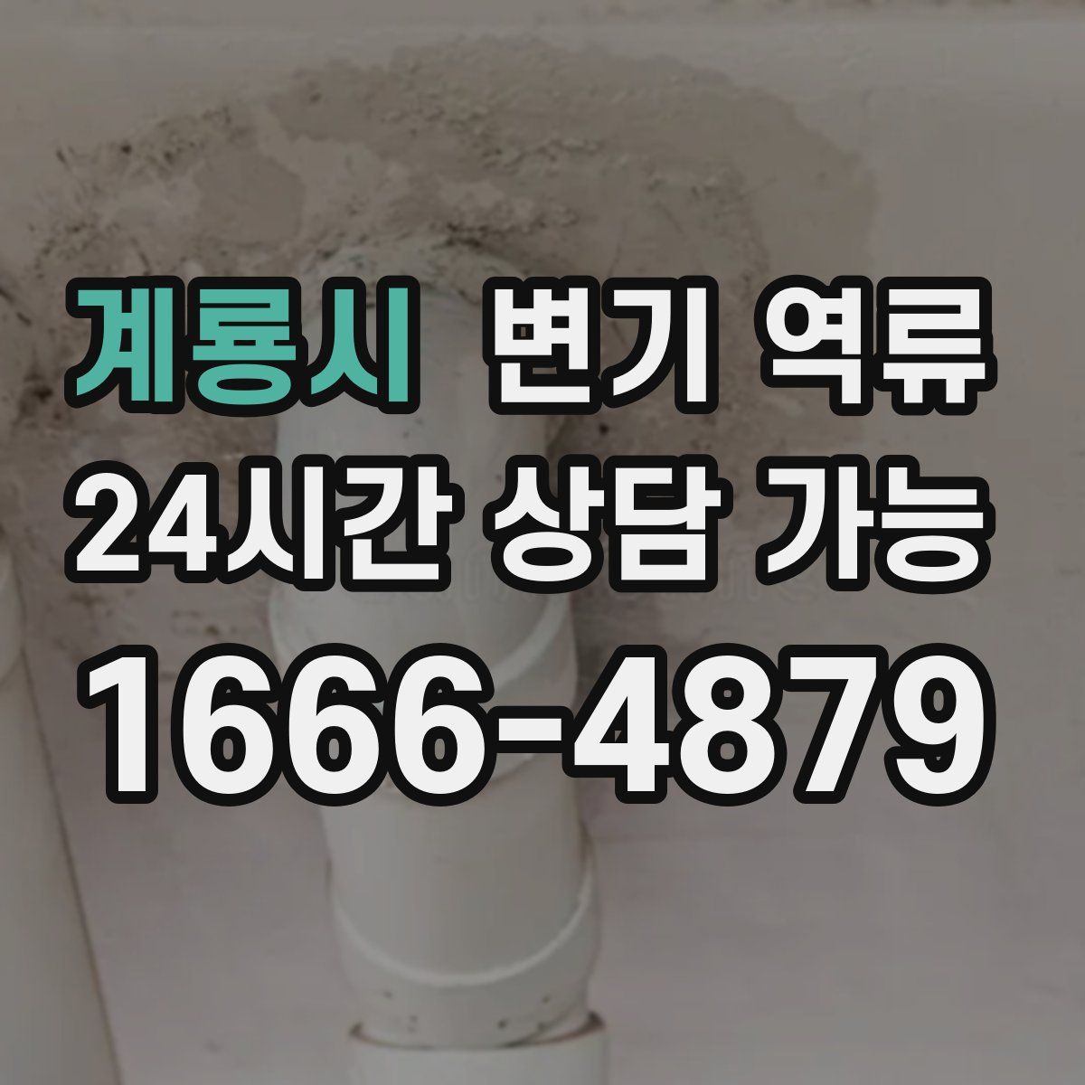 계룡시 변기 역류