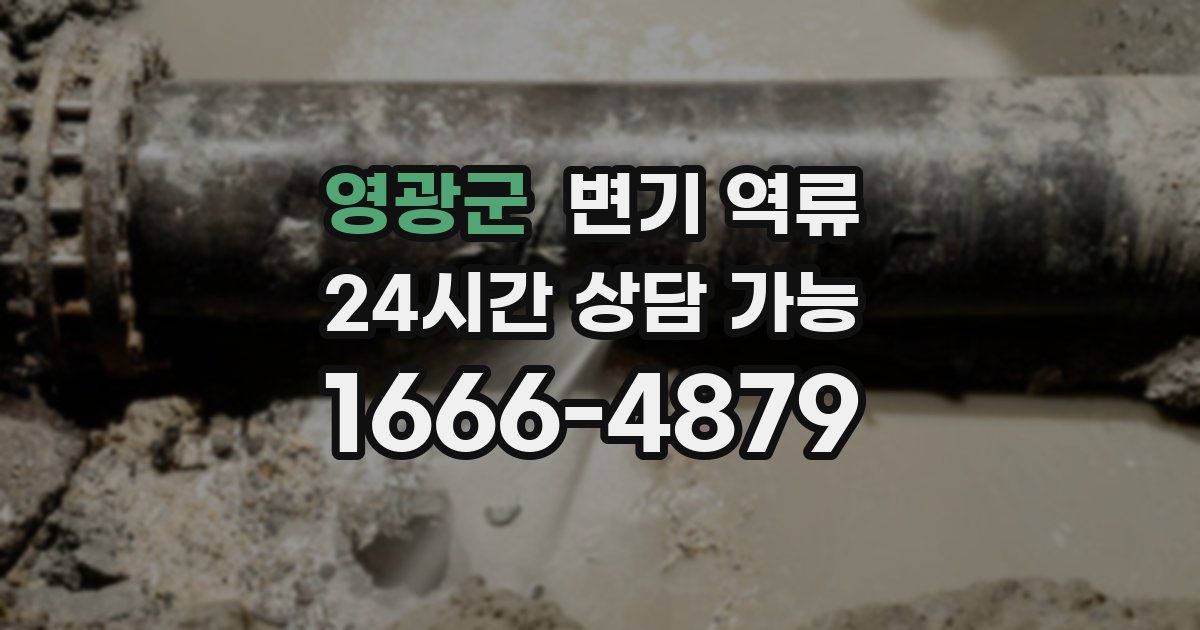 영광군 변기 역류