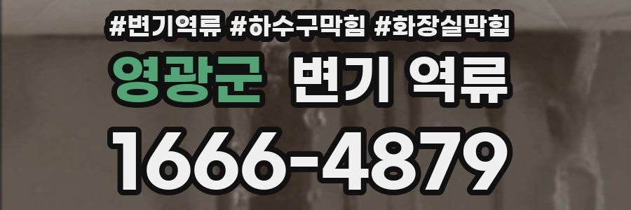 영광군 변기 역류