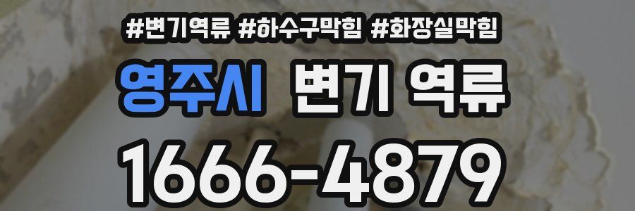 영주시 변기 역류