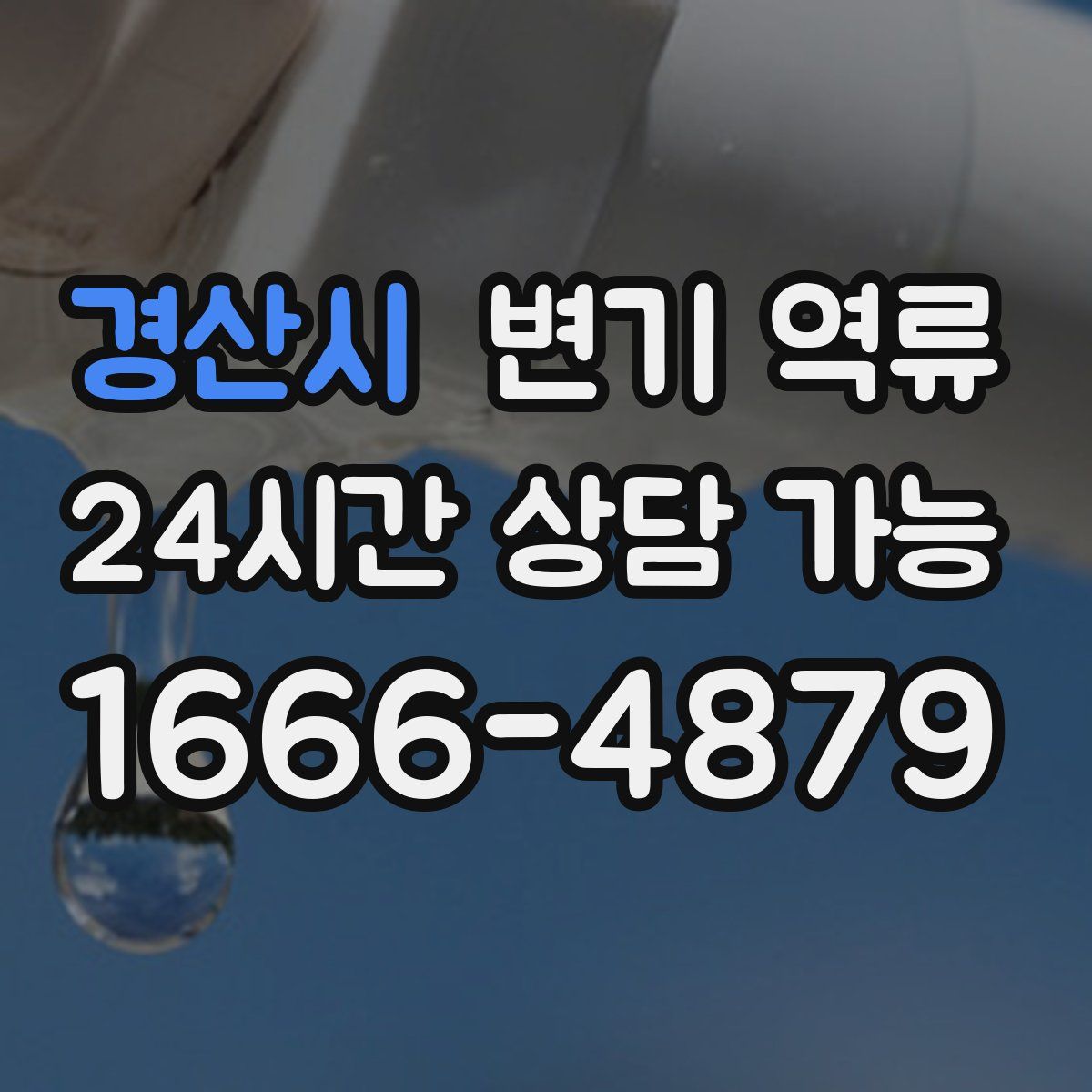 경산시 변기 역류