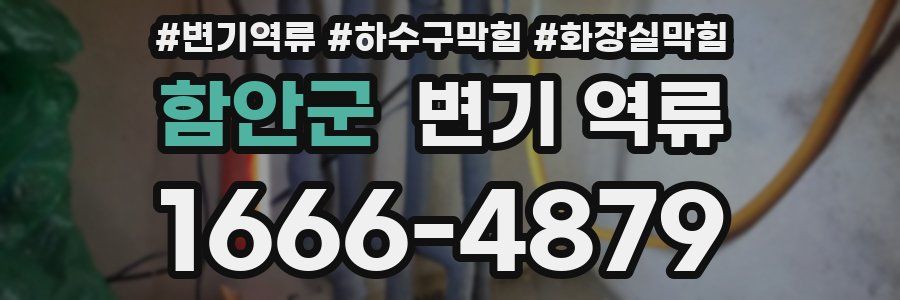 함안군 변기 역류