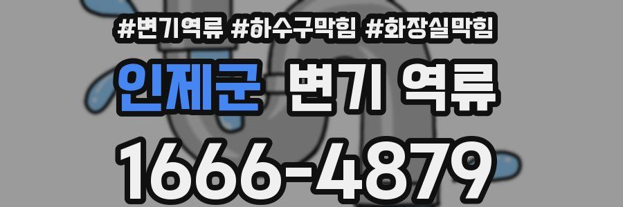 인제군 변기 역류