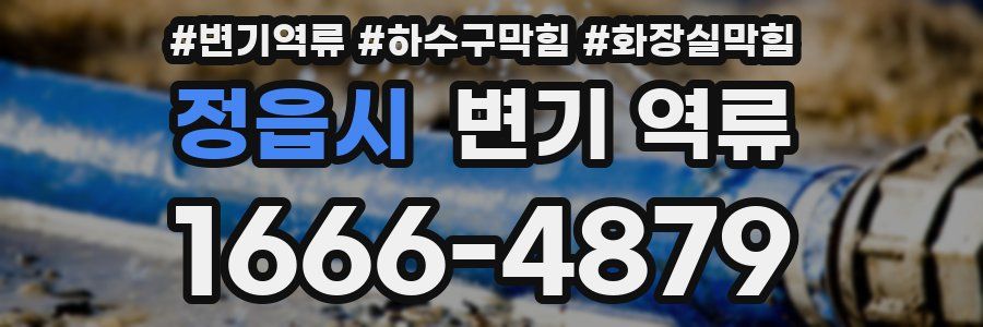 정읍시 변기 역류