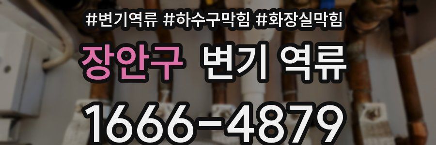 장안구 변기 역류