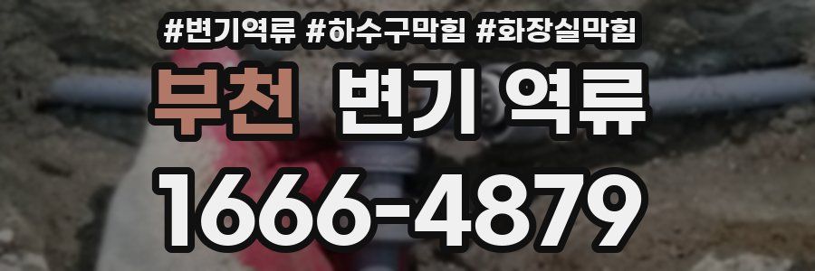 부천 변기 역류