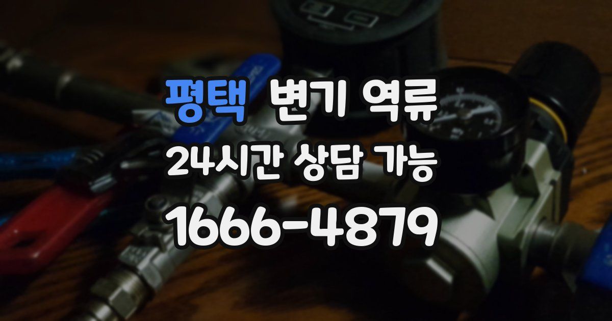 평택 변기 역류