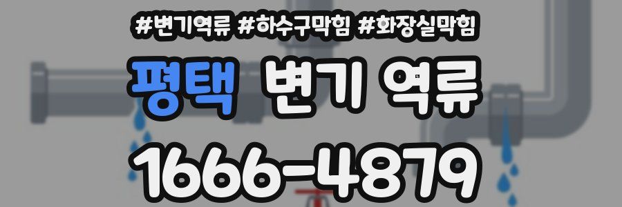 평택 변기 역류