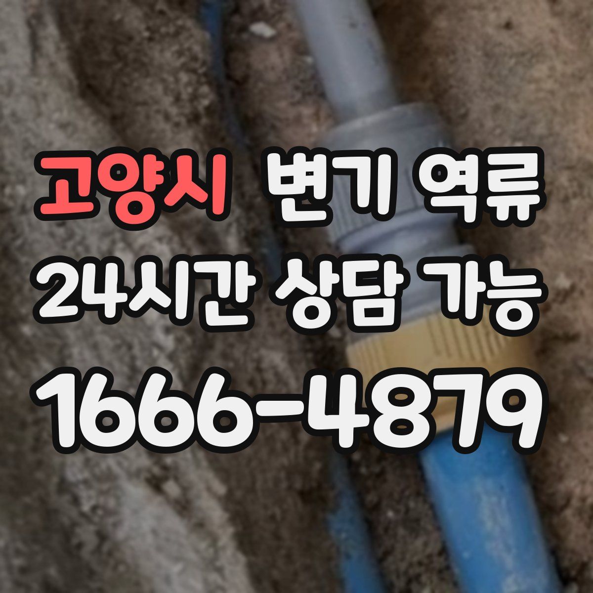 고양시 변기 역류