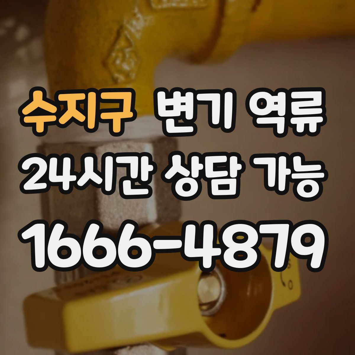 수지구 변기 역류