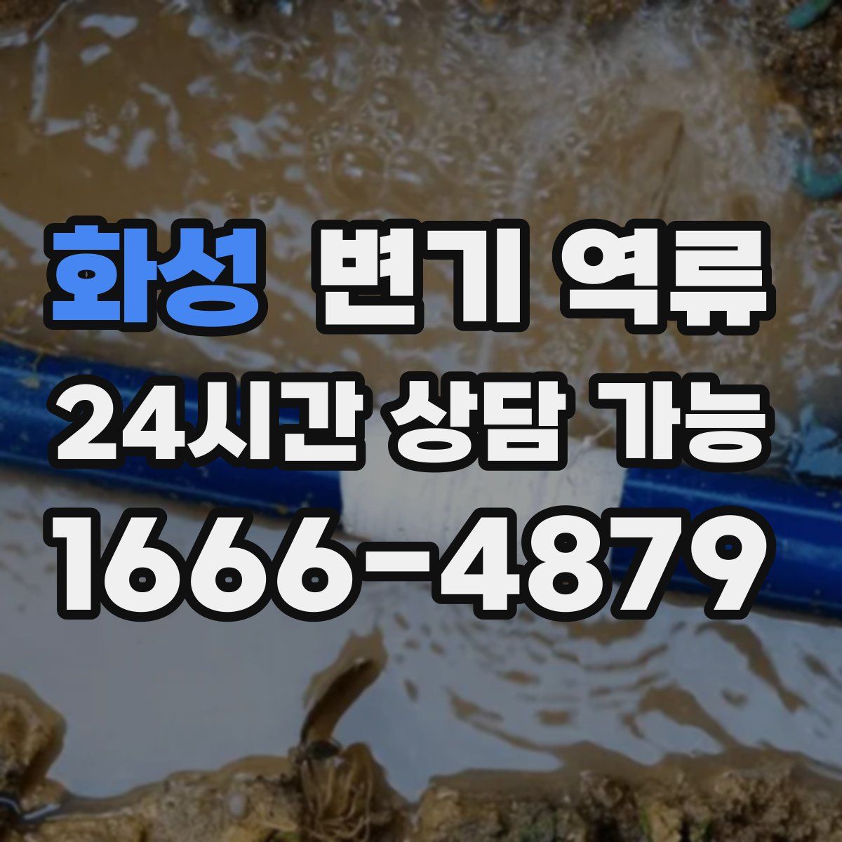 화성 변기 역류