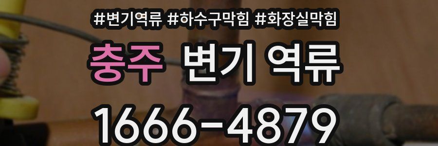 충주 변기 역류