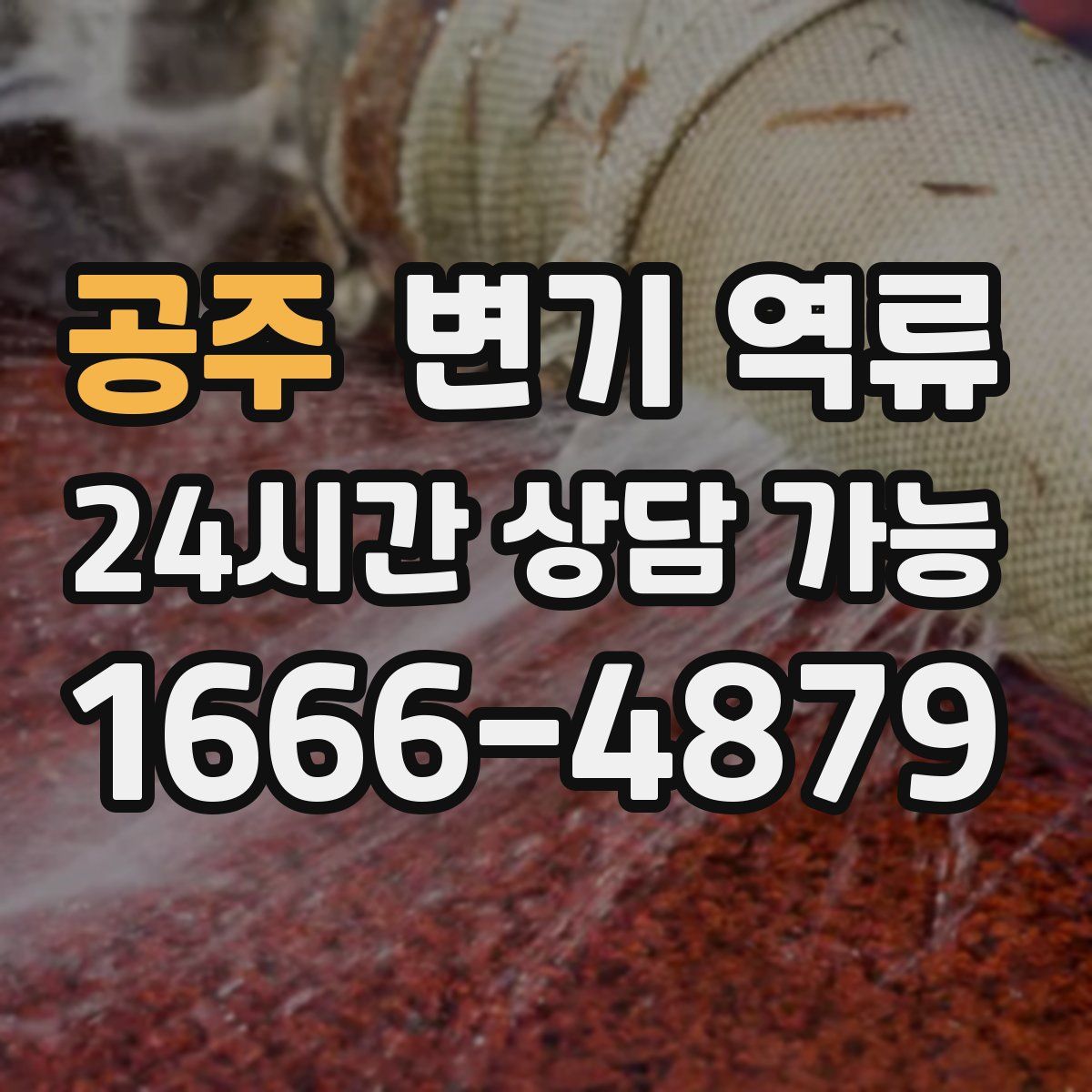 공주 변기 역류