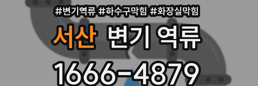 서산 변기 역류