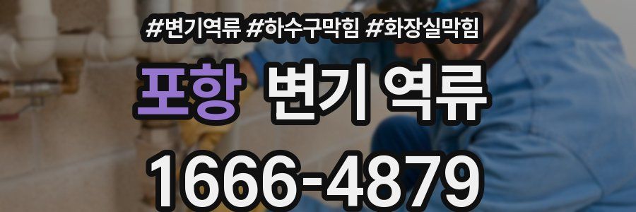 포항 변기 역류