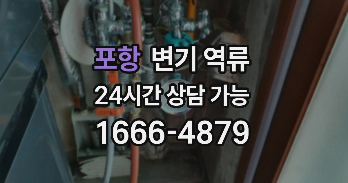 포항 변기 역류