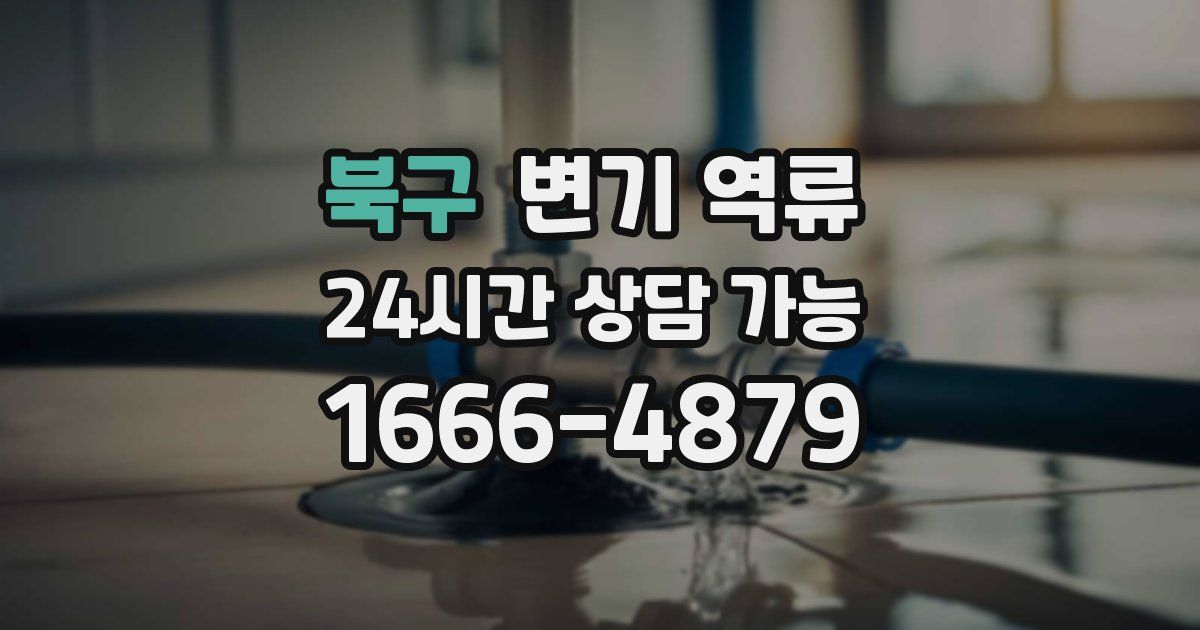 북구 변기 역류