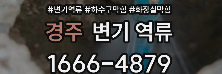 경주 변기 역류