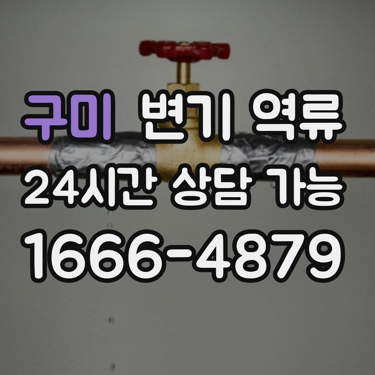 구미 변기 역류 한 세대만 발생할 때 점검 순서