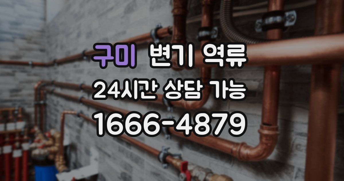 구미 변기 역류