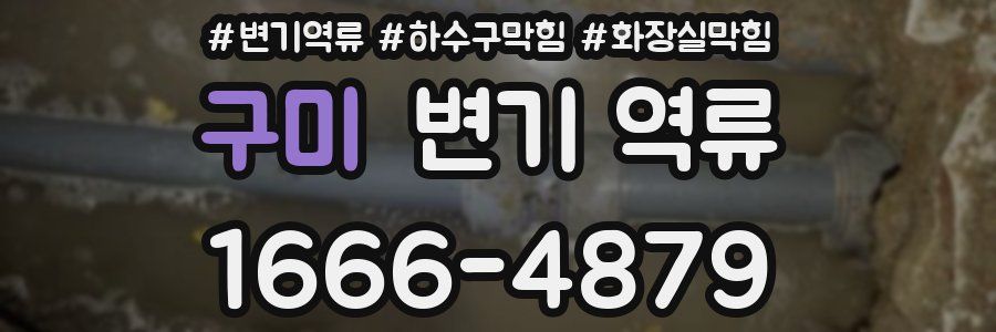 구미 변기 역류