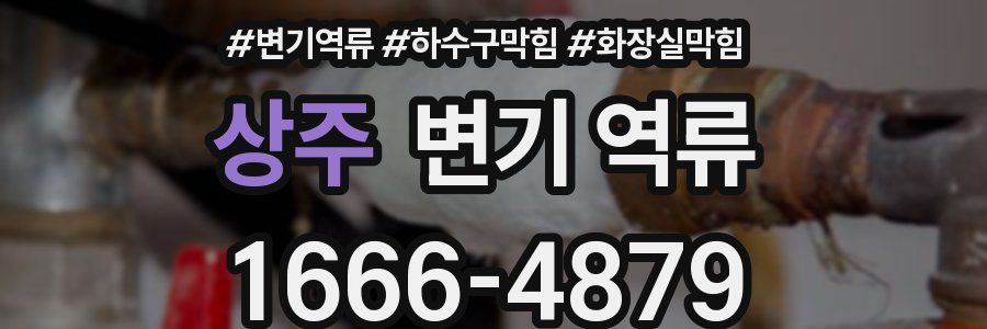 상주 변기 역류