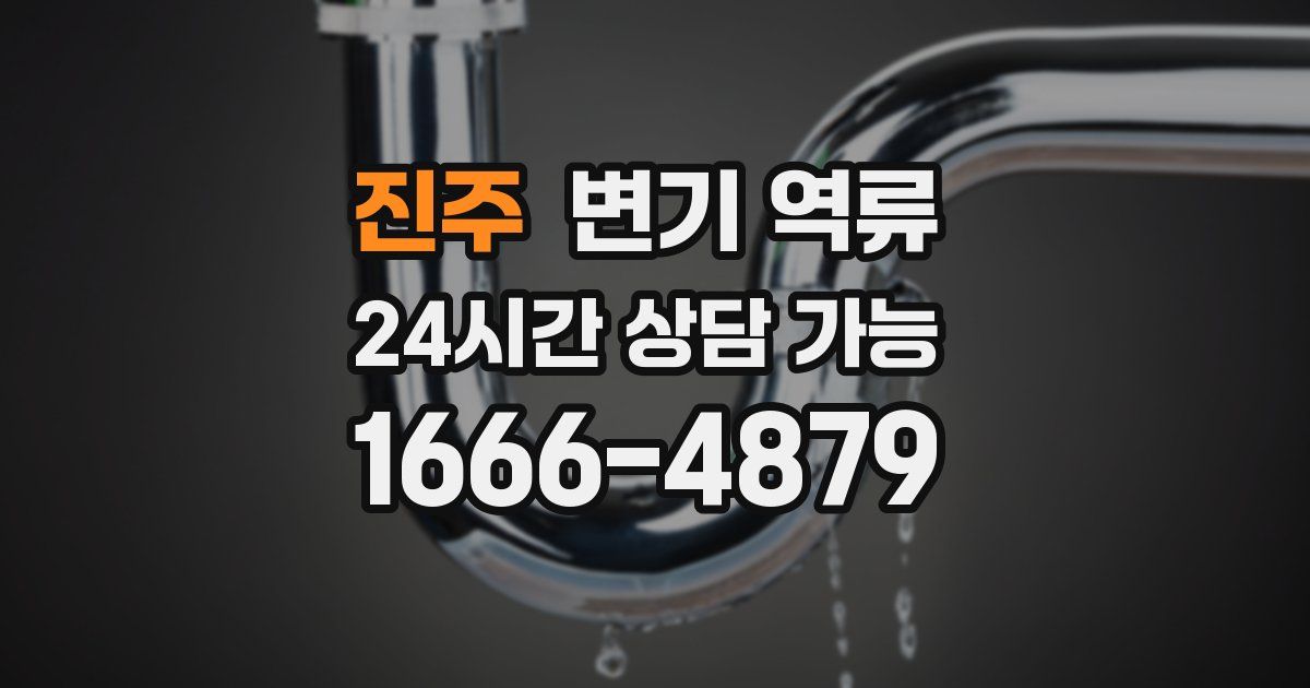 진주 변기 역류