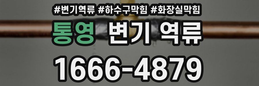 통영 변기 역류