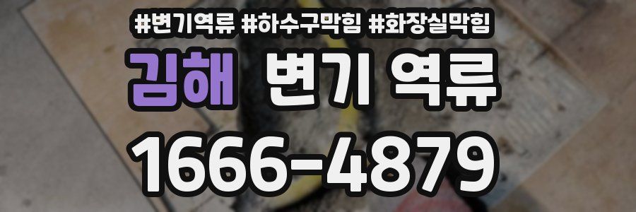 김해 변기 역류