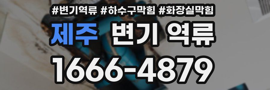 제주 변기 역류