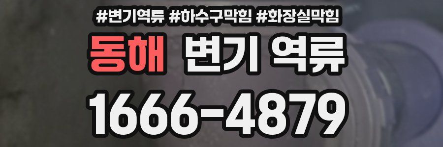 동해 변기 역류