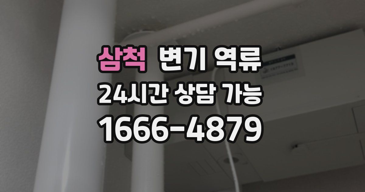 삼척 변기 역류