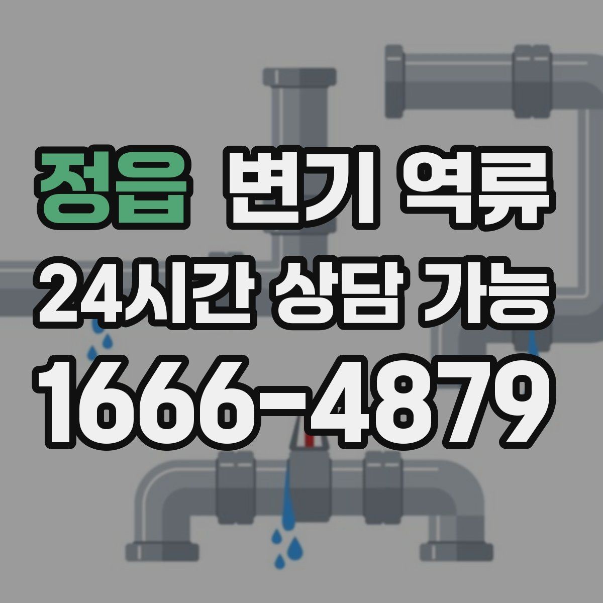 정읍 변기 역류 바닥 배관 손상 없이 처리하는 게 중요한 이유