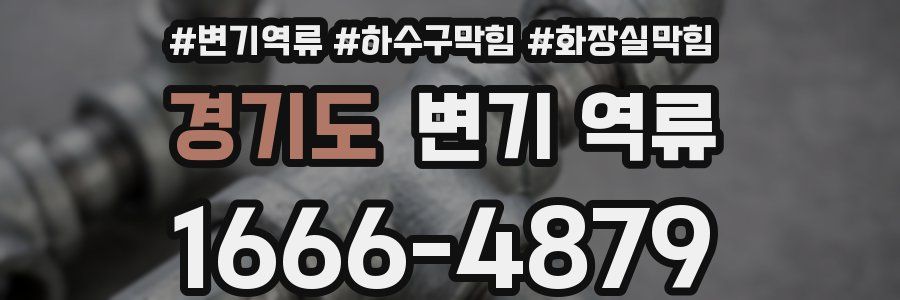 경기도 변기 역류