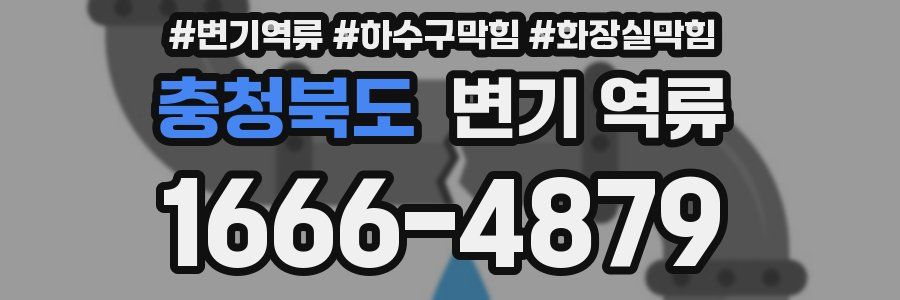 충청북도 변기 역류