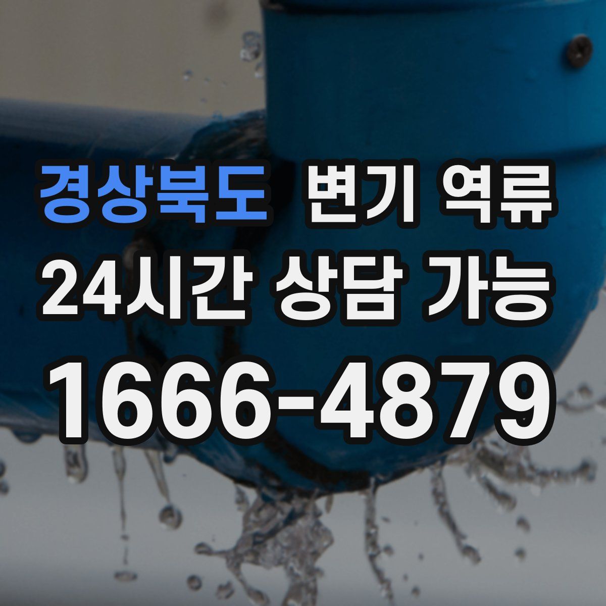 경상북도 변기 역류