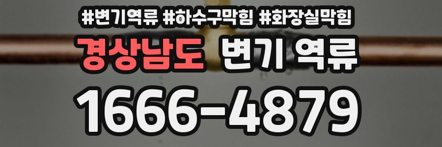 경상남도 변기 역류