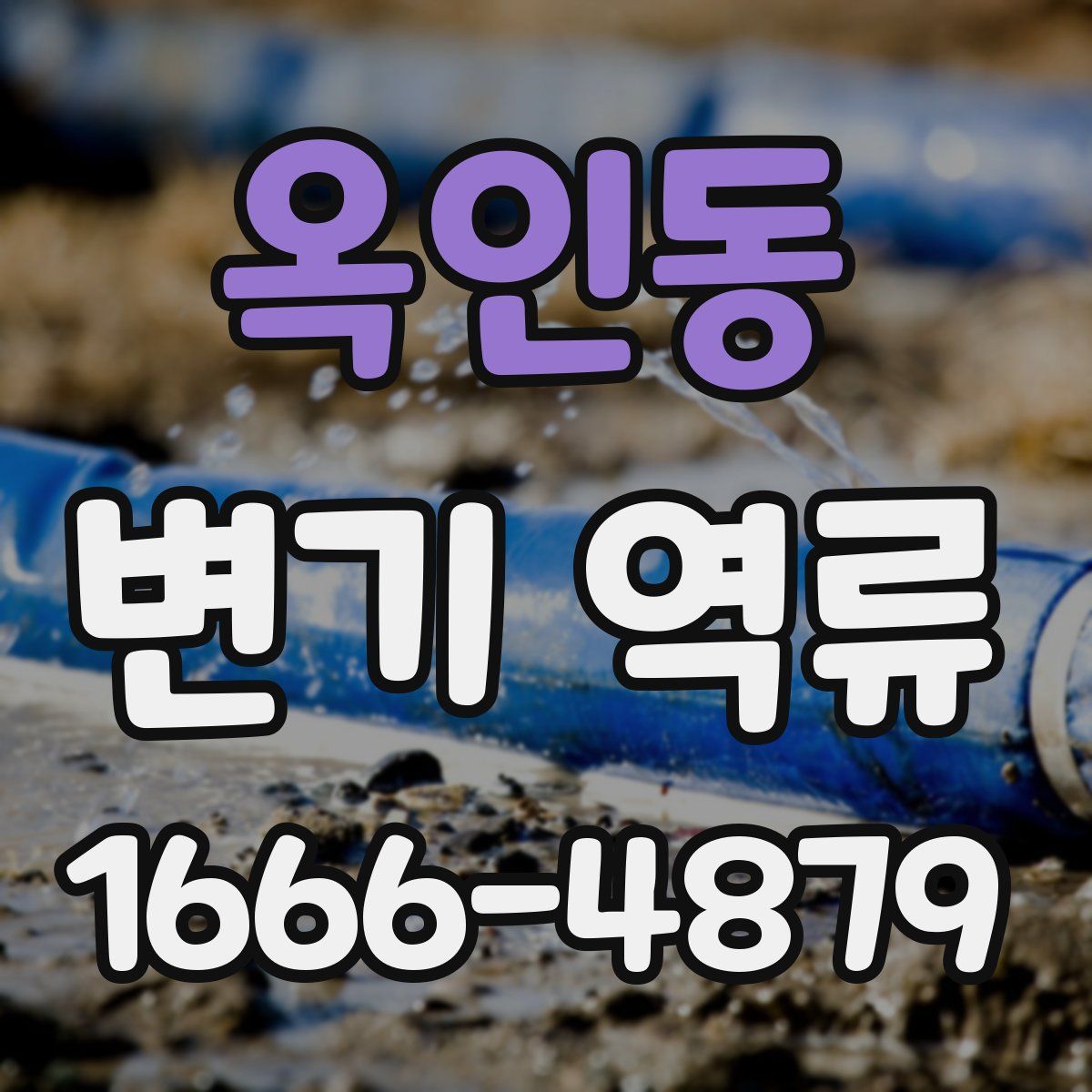 옥인동 변기 역류